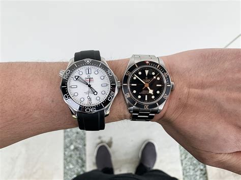 omega seamaster vs tudor 58.